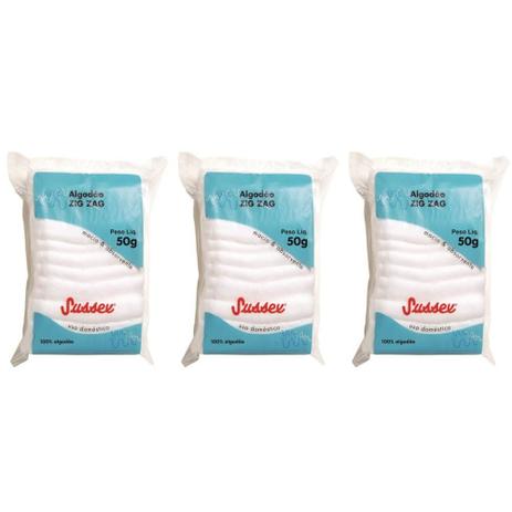 Sussex Algodão Zig Zag 50g (Kit C/03) é ruim? Sussex Algodão Zig Zag 50g (Kit C/03) é boa?