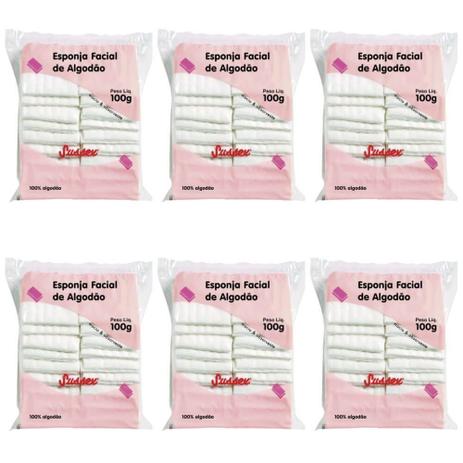 Sussex Esponja Facial De Algodão 100g (Kit C/06) é ruim? Sussex Esponja Facial De Algodão 100g (Kit C/06) é boa?