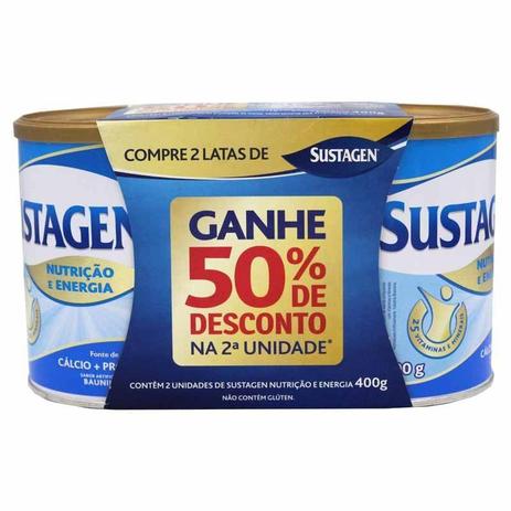 Sustagen Kit 2 Suplemento Alimentar Nutricao E Energia Sabor Baunilha Com 50 Na - Saúdebig Menor preço em Sustagen Kit 2 Suplemento Alimentar Nutricao E Energia Sabor Baunilha Com 50 Na - Saúdebig