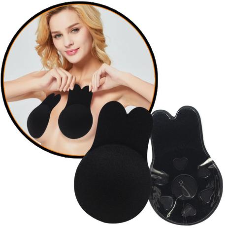 Sutiã Adesivo Push Up Silicone Coelho Haiz HZ-552 - HAIZ SHOP Menor preço em Sutiã Adesivo Push Up Silicone Coelho Haiz HZ-552 - HAIZ SHOP