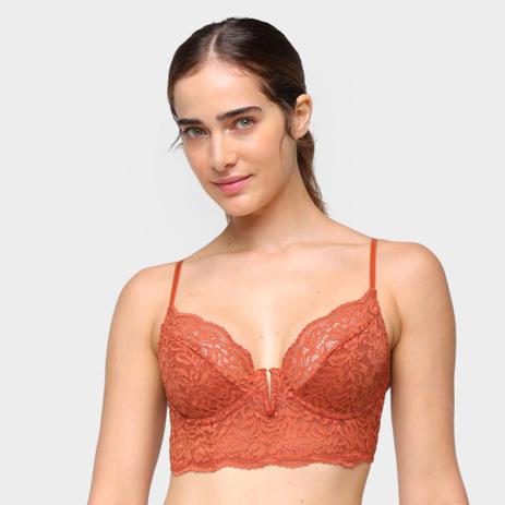 Sutiã Colcci Bojo Recortado Mini Corpete Renda - Sutiã - Magazine Luiza