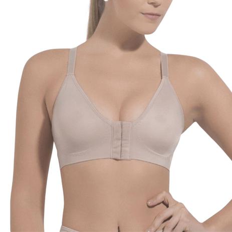 Sutiã Pós Cirúrgico Mamoplastia Mastopexia Cirurgia Plástica Nadador  Compressão Sustentação Reforçado Fecho Frontal - Lucitex - Sutiã Pós  Cirúrgico - Magazine Luiza