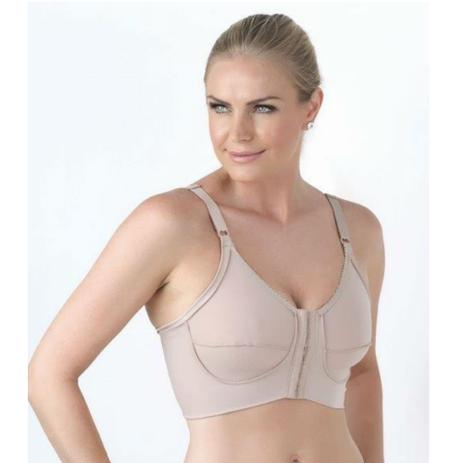 Sutiã pós-cirúrgico - New Form - Com Fechamento Frontal e Com Costura Nos Bojos - Cód. 60113 Menor preço em Sutiã pós-cirúrgico - New Form - Com Fechamento Frontal e Com Costura Nos Bojos - Cód. 60113