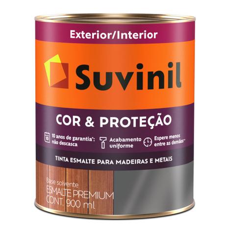 Suvinil Esmalte Fosco Cor e Proteção 0,9 litro Menor preço em Suvinil Esmalte Fosco Cor e Proteção 0,9 litro
