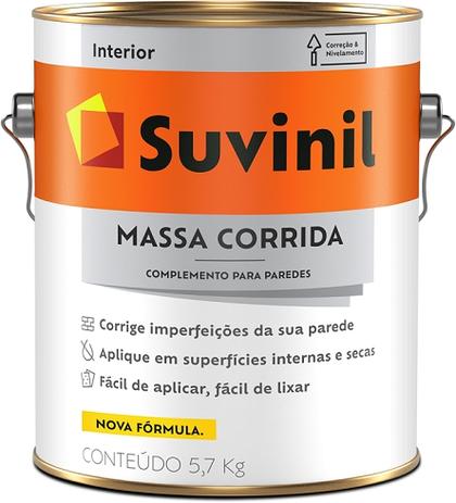 Suvinil Massa Corrida Premium 3,6 Litros Menor preço em Suvinil Massa Corrida Premium 3,6 Litros