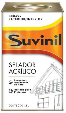 Suvinil Selador Acrílico 18 litros Menor preço em Suvinil Selador Acrílico 18 litros