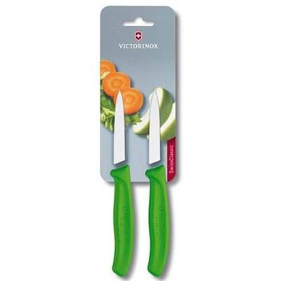 SwissClassic - Conjunto 2 facas 8cm Verde - Victorinox Menor preço em SwissClassic - Conjunto 2 facas 8cm Verde - Victorinox