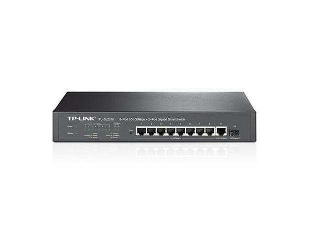 Switch 08 Portas 10/100Mbps + 2 Gigabit TL-SL2210 - TP-Link - TP-Link Menor preço em Switch 08 Portas 10/100Mbps + 2 Gigabit TL-SL2210 - TP-Link - TP-Link
