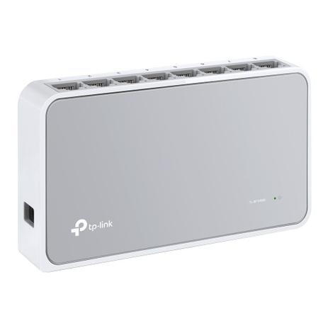 Switch 08 Portas TP-LNK TL-SF1008DV VLAN Fixa 10/ 100MBPS - Tp-link Menor preço em Switch 08 Portas TP-LNK TL-SF1008DV VLAN Fixa 10/ 100MBPS - Tp-link