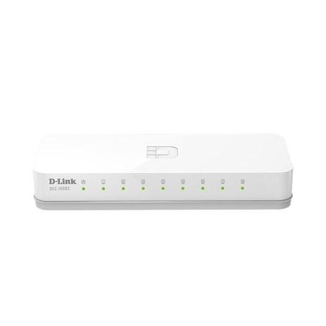 Switch 08pts 10/100 des-1008c d-link Menor preço em Switch 08pts 10/100 des-1008c d-link