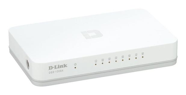 Switch 08pts giga dgs-1008a d-link Menor preço em Switch 08pts giga dgs-1008a d-link