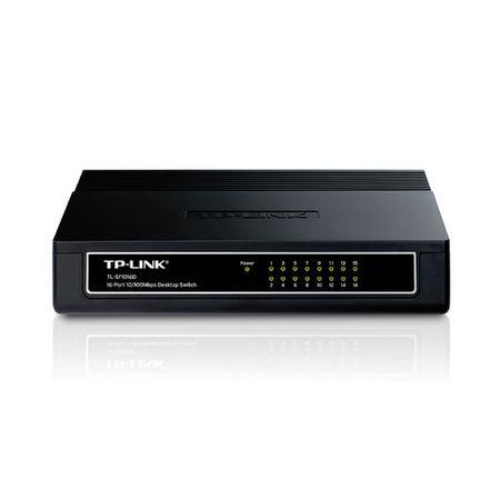 Switch 16 Portas 10/100Mbps Full Duplex TP-Link TL-SF1016D Menor preço em Switch 16 Portas 10/100Mbps Full Duplex TP-Link TL-SF1016D