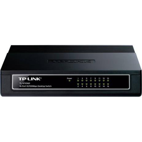Switch 16 Portas 10/100mbps RJ45 TL-SF1016D TP-Link Menor preço em Switch 16 Portas 10/100mbps RJ45 TL-SF1016D TP-Link