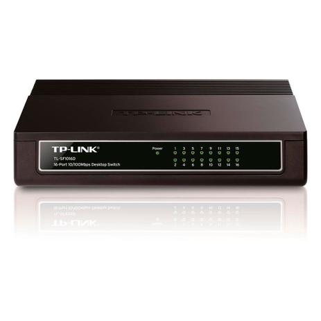 Switch 16 Portas 10100mbps P-Link TL-SF1016D - Tp link informatica Menor preço em Switch 16 Portas 10100mbps P-Link TL-SF1016D - Tp link informatica