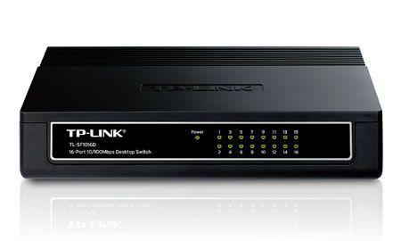 SWITCH 16P 10/100Mbps TL-SF1016D TP-LINK Menor preço em SWITCH 16P 10/100Mbps TL-SF1016D TP-LINK
