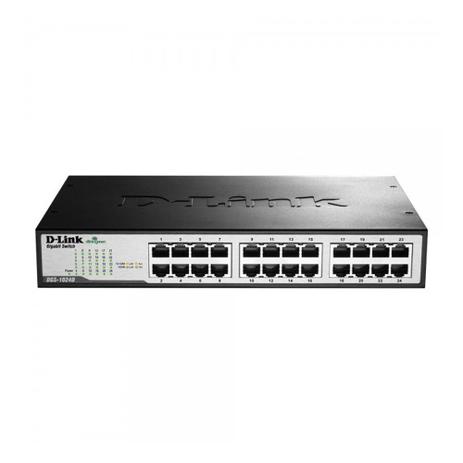 Switch 24 Portas D-Link Gigabit 101001000 Mbps DGS-1024D Menor preço em Switch 24 Portas D-Link Gigabit 101001000 Mbps DGS-1024D