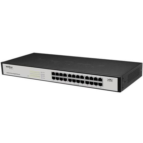 Switch 24 portas Gigabit SG2400QR INTELBRAS Menor preço em Switch 24 portas Gigabit SG2400QR INTELBRAS