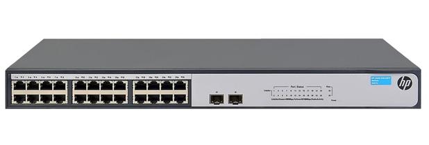 Switch 24 portas HP 1420-24G-2SFP - 24 portas 10/100/1000Mbps + 2 portas SFP - JH017A Menor preço em Switch 24 portas HP 1420-24G-2SFP - 24 portas 10/100/1000Mbps + 2 portas SFP - JH017A
