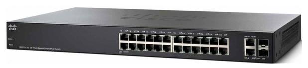 Switch 26 portas Cisco SG220-26-K9-NA - Gerenciável - 24 portas 10/100/1000 Mbps + 2 portas SFP + 1 GbE Combo Menor preço em Switch 26 portas Cisco SG220-26-K9-NA - Gerenciável - 24 portas 10/100/1000 Mbps + 2 portas SFP + 1 GbE Combo