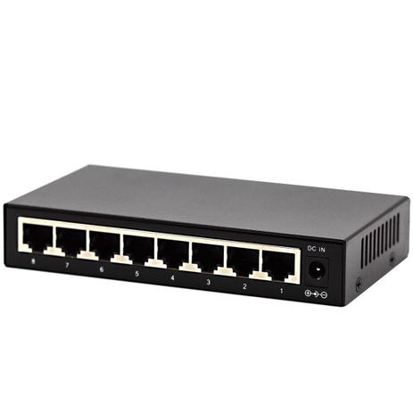 Switch 8 Portas Gigabit Haiz 10/100/1000 com Vlan Bivolt - Haiz Shop Menor preço em Switch 8 Portas Gigabit Haiz 10/100/1000 com Vlan Bivolt - Haiz Shop