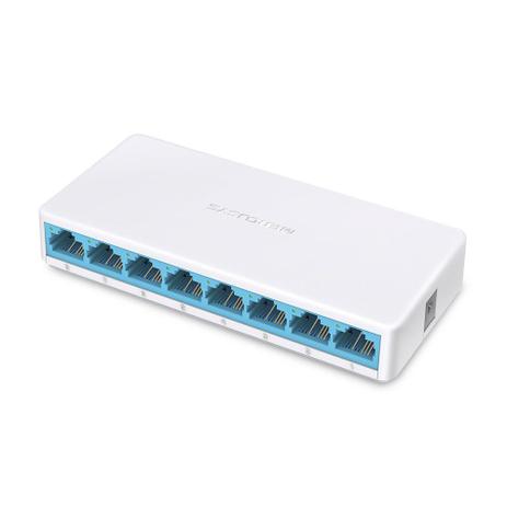 Switch 8 Portas Mercusys MS108 10100 Mbps Menor preço em Switch 8 Portas Mercusys MS108 10100 Mbps