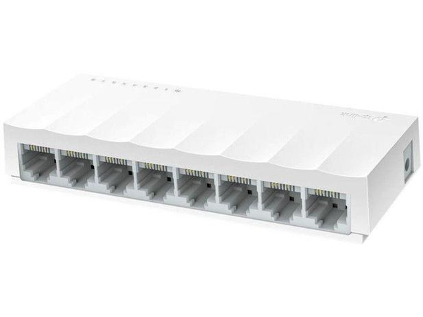 Switch 8 Portas TP-Link LS1008 10/100Mbps Menor preço em Switch 8 Portas TP-Link LS1008 10/100Mbps