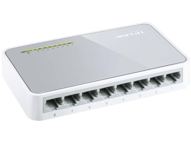 Switch 8 Portas - TP-Link TL-SF1008D Menor preço em Switch 8 Portas - TP-Link TL-SF1008D