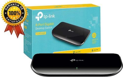 Switch 8 Portas Tp-link Tl-sg1008d 10/100/1000mbps Menor preço em Switch 8 Portas Tp-link Tl-sg1008d 10/100/1000mbps