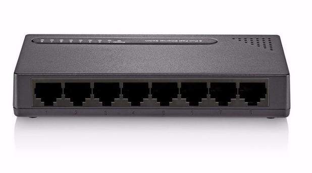 Switch 8 Portas Vlan Fixa - RE118 Multilaser Menor preço em Switch 8 Portas Vlan Fixa - RE118 Multilaser