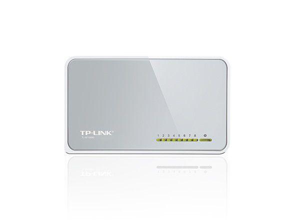 SWITCH 8P 10/100Mbps TL-SF1008D TP-LINK Menor preço em SWITCH 8P 10/100Mbps TL-SF1008D TP-LINK