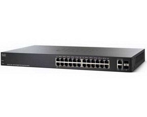 Switch Cisco 220 series (SG220-26P-K9-NA) 24 10/100/1000 PoE+ 2-SFP L2 Gerenciável Menor preço em Switch Cisco 220 series (SG220-26P-K9-NA) 24 10/100/1000 PoE+ 2-SFP L2 Gerenciável