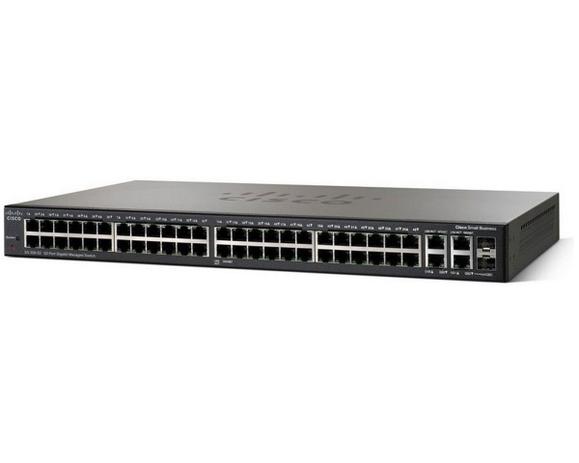 Switch Cisco SG350 (SG350-52P-K9-NA) 48 10/100/1000 PoE+ 2-SFP L3 Gerenciável Menor preço em Switch Cisco SG350 (SG350-52P-K9-NA) 48 10/100/1000 PoE+ 2-SFP L3 Gerenciável