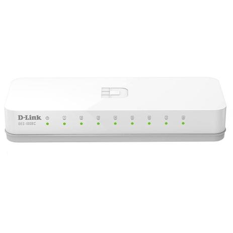 Switch D-Link DES-1008C 8 Portas,Fast-Ethernet 10/100 Mbps,Plug And Play Menor preço em Switch D-Link DES-1008C 8 Portas,Fast-Ethernet 10/100 Mbps,Plug And Play