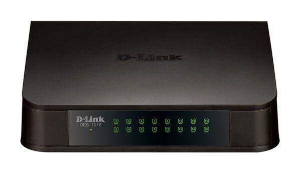 Switch D-Link DES-1016A 16 Portas 10/100Mbps Menor preço em Switch D-Link DES-1016A 16 Portas 10/100Mbps