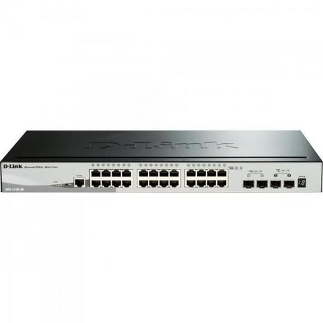 Switch D-LINK Gerenciavel 24 Portas - 10/100/1000MBPS + 4 Portas 10G - DGS-1510-28X Menor preço em Switch D-LINK Gerenciavel 24 Portas - 10/100/1000MBPS + 4 Portas 10G - DGS-1510-28X