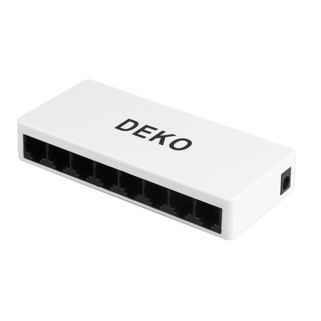 Switch De 8 Portas 10/100/1000 mbps Alta Performance Re308 ( Deko ) Menor preço em Switch De 8 Portas 10/100/1000 mbps Alta Performance Re308 ( Deko )