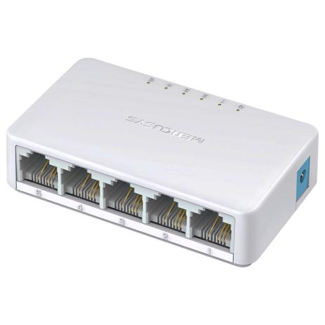 Switch De Mesa 5 Portas 10 100mbps Ms105 Mercusys é boa?