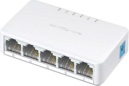 Switch de mesa 5 portas 10/100mbps ms105 Mercusys é boa?