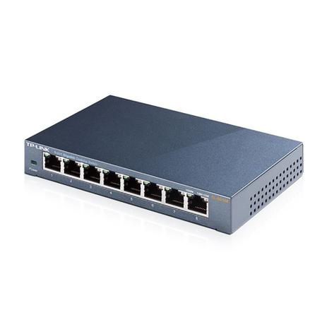Switch de Mesa de 8 Portas 10/100/1000 Mbps TL-SG108  - TP-Link é boa?