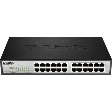 Switch fast ethernet 24p 10/100/1000 d-link dgs1024c Menor preço em Switch fast ethernet 24p 10/100/1000 d-link dgs1024c