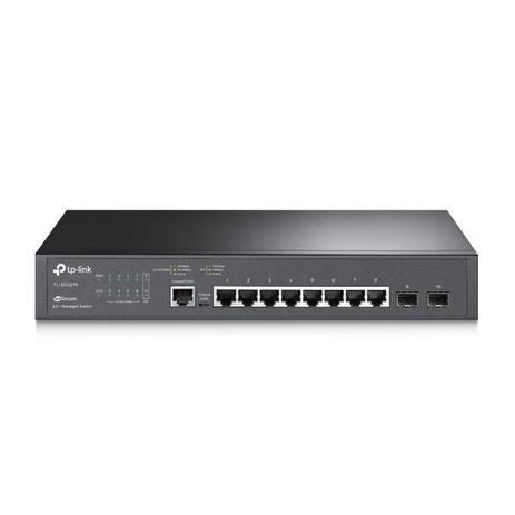 Switch Gerenciável L2 8 Portas TP-Link TL-SG3210 Gigabit 10/100/1000Mbps + 2 Slots SFP Jetstream Menor preço em Switch Gerenciável L2 8 Portas TP-Link TL-SG3210 Gigabit 10/100/1000Mbps + 2 Slots SFP Jetstream