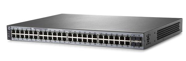 Switch Gigabit 48 portas HP 1820 PoE (24 portas RJ-45 10/100/1000 PoE+ 24 portas RJ-45 10/100/1000 4 portas SFP giga - J9984A - Aruba Menor preço em Switch Gigabit 48 portas HP 1820 PoE (24 portas RJ-45 10/100/1000 PoE+ 24 portas RJ-45 10/100/1000 4 portas SFP giga - J9984A - Aruba