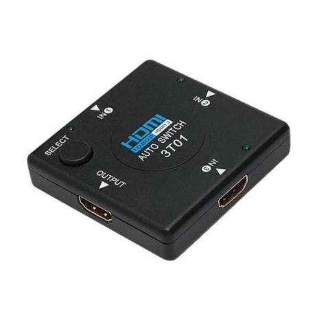 Switch Hdmi Divisor Hub com 3 Portas Hdmi Full HD 1080p - Exbom Menor preço em Switch Hdmi Divisor Hub com 3 Portas Hdmi Full HD 1080p - Exbom