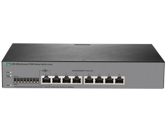 Switch HPE Aruba 1920S (JL380A) 08 10/100/1000 L3 Gerenciável Menor preço em Switch HPE Aruba 1920S (JL380A) 08 10/100/1000 L3 Gerenciável