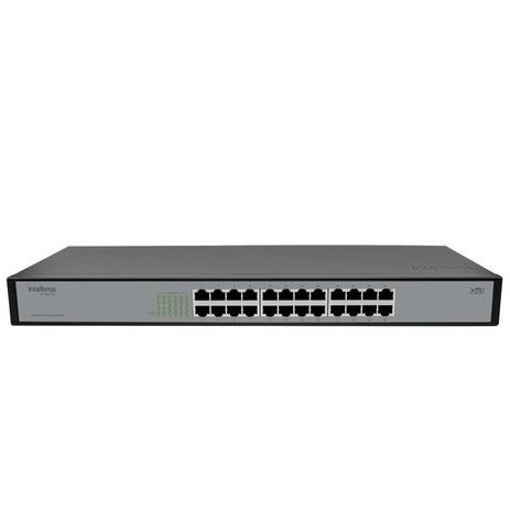 Switch Intelbras 4760034 SF2400 QR+ 24P Fast QOS Rack 10/100 MBP Menor preço em Switch Intelbras 4760034 SF2400 QR+ 24P Fast QOS Rack 10/100 MBP