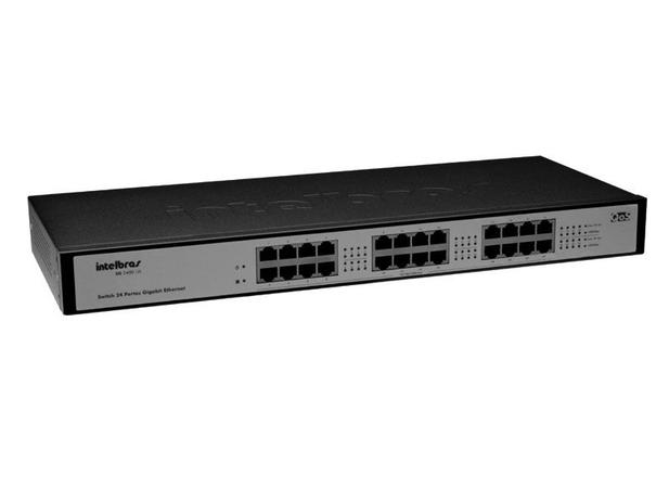 Switch intelbras inet sg2400qr 24 portas gigabit ethernet 10/100/1000 bivolt Menor preço em Switch intelbras inet sg2400qr 24 portas gigabit ethernet 10/100/1000 bivolt
