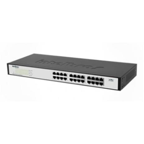 Switch Intelbras SF2400QR 24 Portas 10/100 MPB - 4005017 Menor preço em Switch Intelbras SF2400QR 24 Portas 10/100 MPB - 4005017