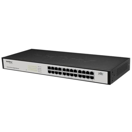 Switch Intelbras SG2400QR - 24 Portas 10/100/1000Mbps Menor preço em Switch Intelbras SG2400QR - 24 Portas 10/100/1000Mbps