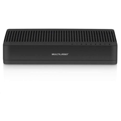 Switch Mini 8 Portas Soho - Multilaser RE308 Menor preço em Switch Mini 8 Portas Soho - Multilaser RE308