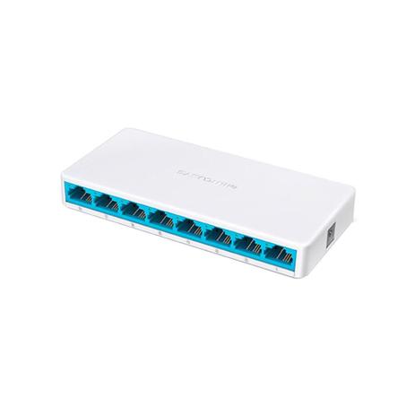 Switch MS108 8 Portas Ethernet RJ45 10/100MBPS Auto-MDI/MDIX - Mercusys é boa?